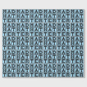 Mad Hatter, Alice im Wunderland Geschenkpapier (Flach)