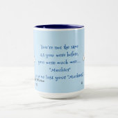 Mad Hatter Alice im Wunderland Muchier Muchness Tasse (Zentrum)