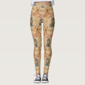 Mad Hatter Alice im Wunderland Wir sind alle verrü Leggings (Vorderseite)