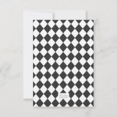 Mad hatter, Alice Onederland thematisch danke Kart (Rückseite)