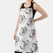 Mad Hatter auf die Rettungswonderland-Sentiment Schürze (InSitu)