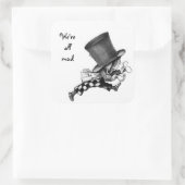 Mad Hatter Aufkleber (Tasche)