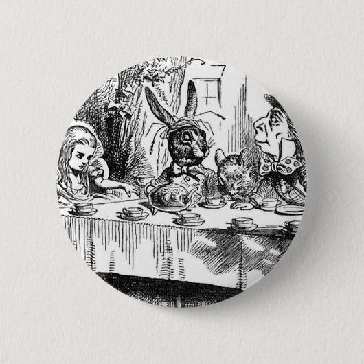 Mad Hatter Button (Vorderseite)