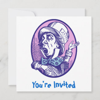 Mad Hatter Einladung