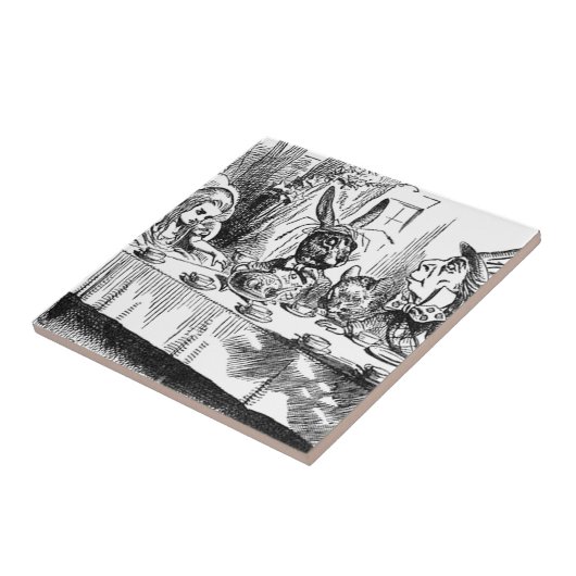 Mad Hatter Fliese (Seite)