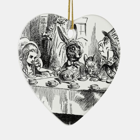 Mad Hatter Keramik Ornament (Rechts)