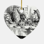 Mad Hatter Keramik Ornament (Hinten)