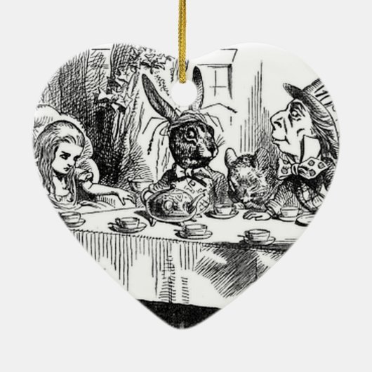 Mad Hatter Keramik Ornament (Hinten)