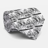 Mad Hatter Krawatte (Gerollt)