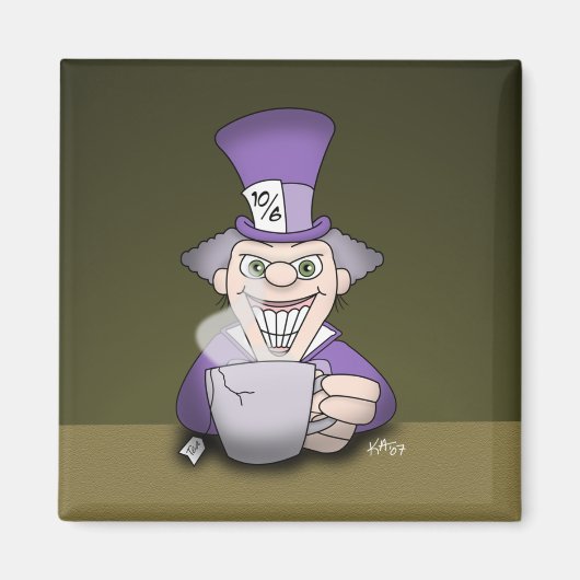 Mad Hatter Magnet (Vorne)