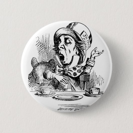 Mad Hatter mit Dormaus Button (Vorderseite)