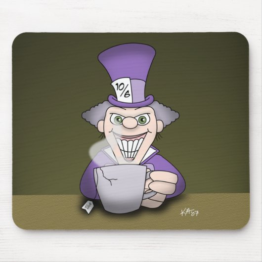 Mad Hatter Mousepad (Vorne)