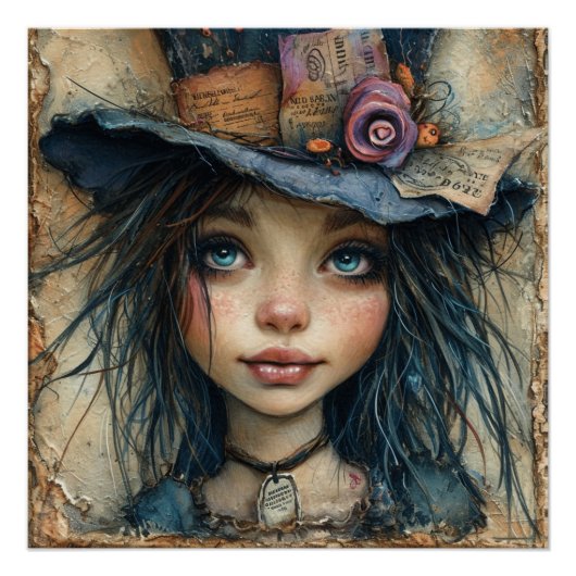 Mad Hatter: Neugierige Couture Capers Poster (Vorderseite)