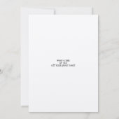 Mad Hatter-Party Einladung (Rückseite)