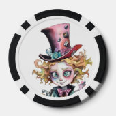Mad Hatter Pokerchips (Rückseite)