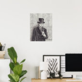 Mad Hatter Poster Mad Hatter Kunst, Dichtung und M (Heimbüro)