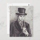 Mad Hatter - Postkarte (Vorne/Hinten)