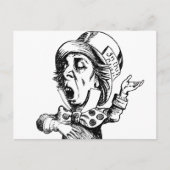 Mad Hatter Postkarte (Vorderseite)