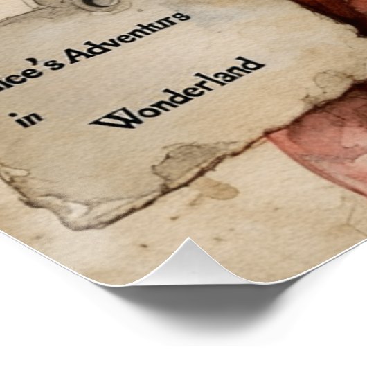 Mad Hatter: Quaint Wonderland Quirks Poster (Ecke)