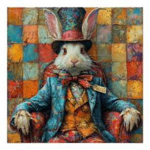Mad Hatter: Quirky Wonderland Wonderlands Poster