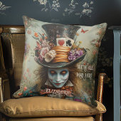Mad Hatter Red Hair Wir sind alle tot hier Wunderl Kissen