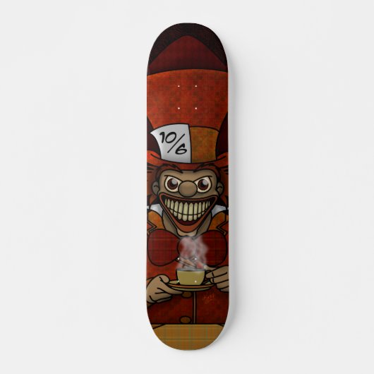 Mad Hatter Skateboard (Vorne)