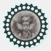Mad Hatter Sketch Sticker (Vorderseite)