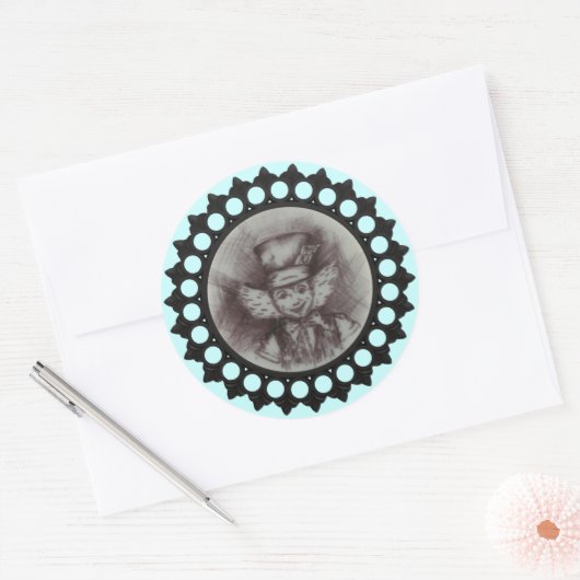Mad Hatter Sketch Sticker (Umschlag)