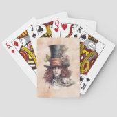 Mad Hatter Spielkarten (Rückseite)
