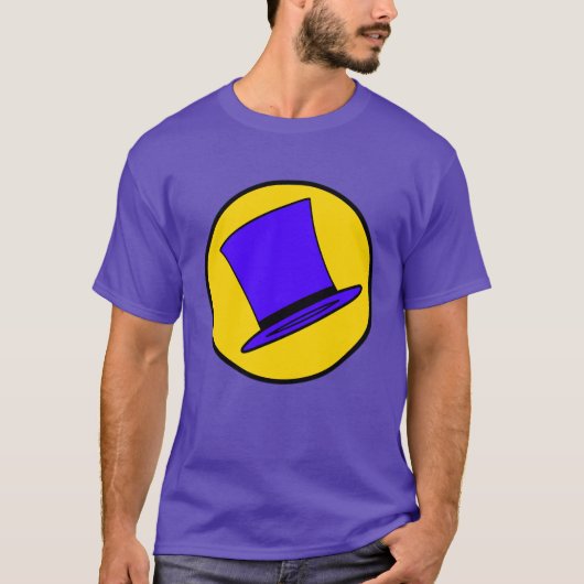 Mad Hatter Superheld T - Shirt (Vorderseite)