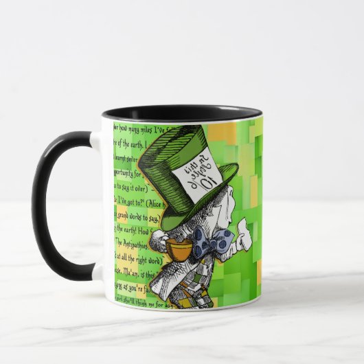 Mad Hatter Tasse (Links)