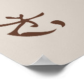 Mad Hatter Tea Colored Poster (Ecke)