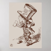 Mad Hatter Tea Colored Poster (Vorne)
