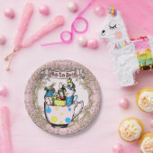Mad Hatter Tea Party Alice im Wunderland Pappteller (Party)