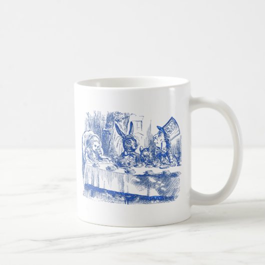 Mad Hatter Tea Party Kaffeetasse (Rechts)