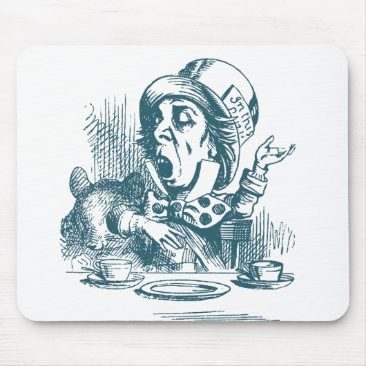 Mad Hatter Tea Party Mousepad (Vorne)