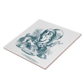 Mad Hatter Tee Party Fliese (Seite)