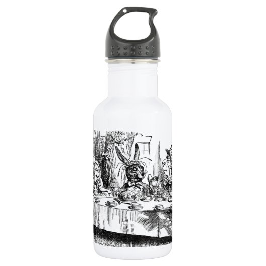 Mad Hatter Trinkflasche (Vorderseite)