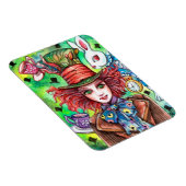 Mad Hatter und Rabbit Magnet (Rechte Seite)