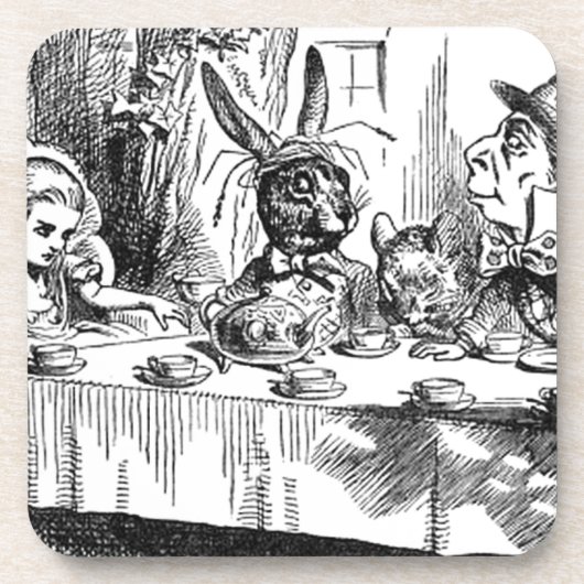 Mad Hatter Untersetzer (Vorderseite)