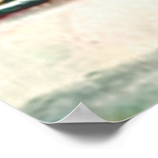 Mad Hatters Tea Party - Alice im Wunderland Poster (Ecke)