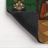 Mad Hatters Tea Party Mousepad (Ecke)