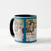 Mad Hatters Tea Party Tasse (Vorderseite Links)