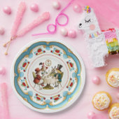Mad Hatters Tee Party Plate - Alice im Wunderland Pappteller (Party)