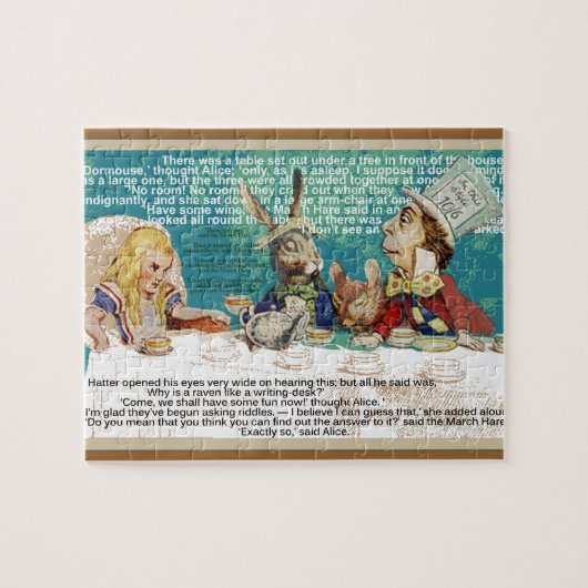 Mad Hatters Tee-Party Puzzle (Horizontal)