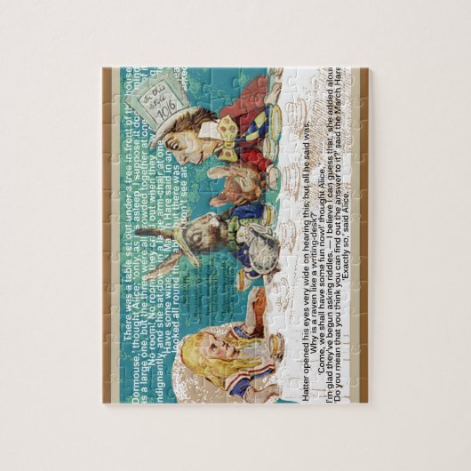 Mad Hatters Tee-Party Puzzle (Vertikal)