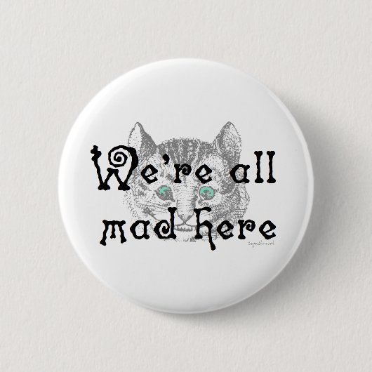 Mad hier button (Vorderseite)