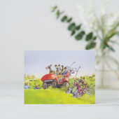 Mad Hogs Postkarte (Stehend Vorderseite)