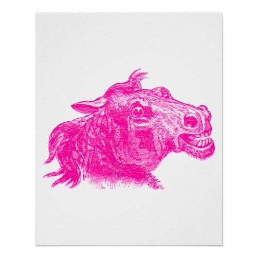Mad Horse Head Poster (Vorderseite)
