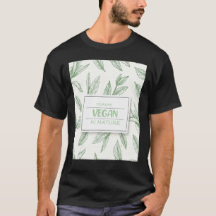 Mad in Nature Vegetarian Vegan T-Shirt